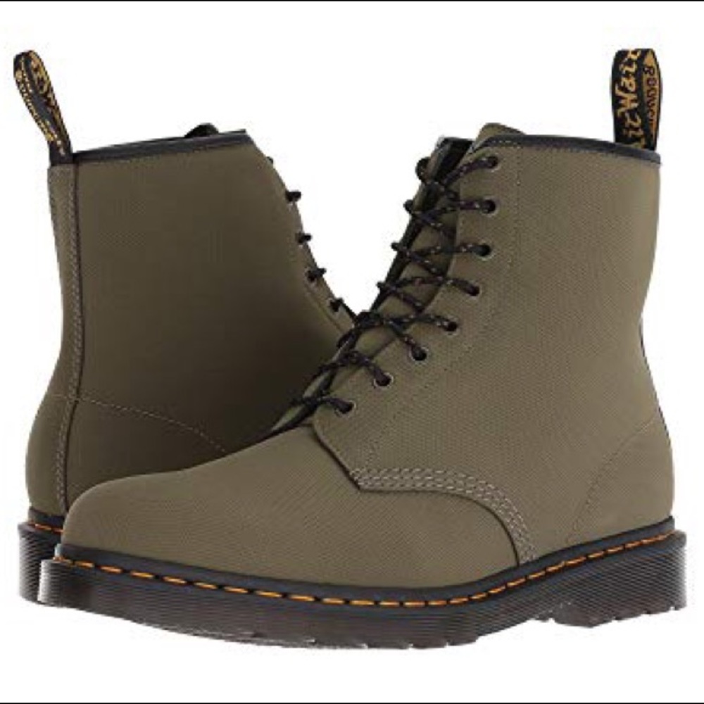๐ Dr. Martens 1460 Boots Olive - Picture 2 of 8